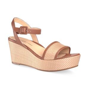 MARION PARKE Imogen Wedges, Tan Sandal, 38